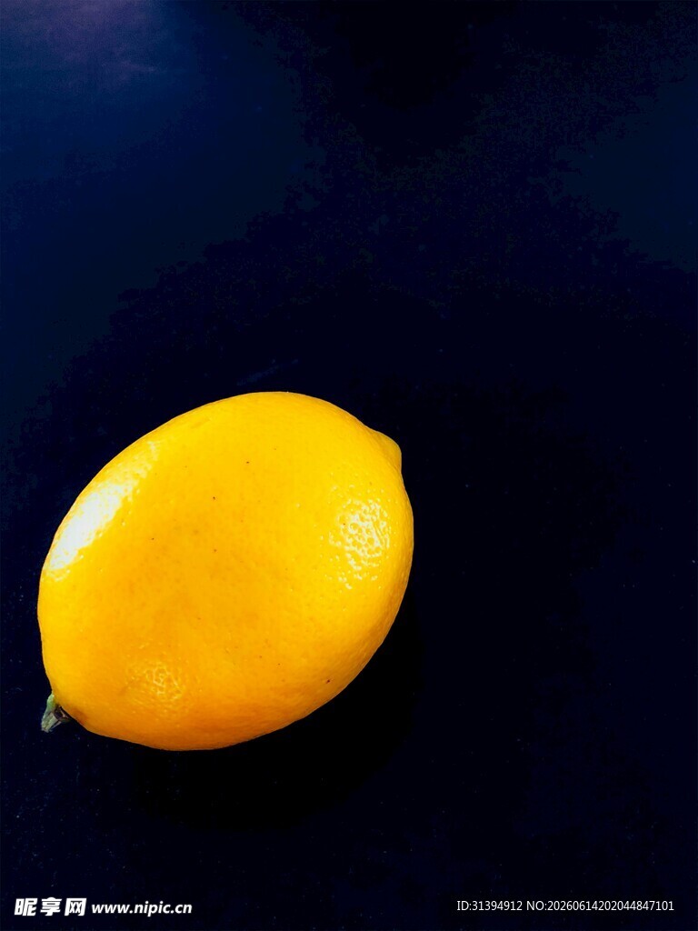 黄色柠檬特写