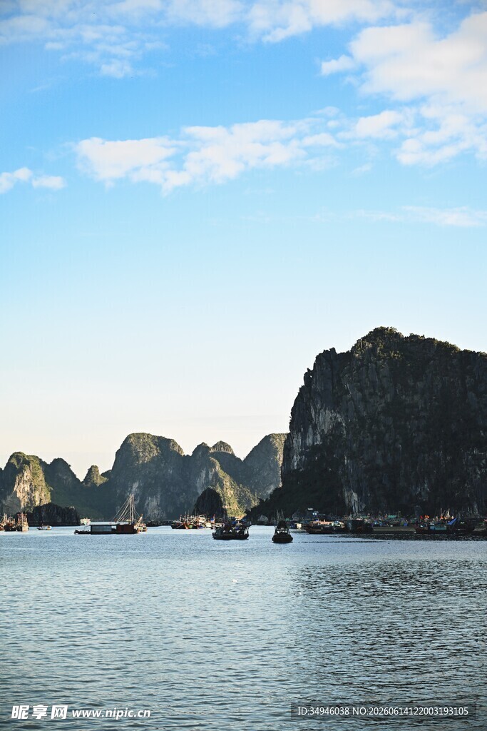 海上喀斯特风光美景