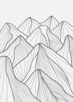 线条山