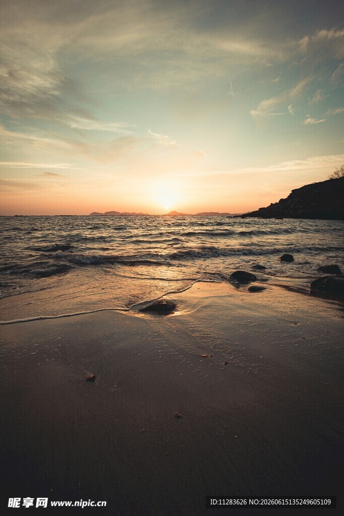 海边日落美景