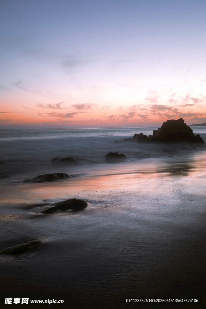 海边日落美景