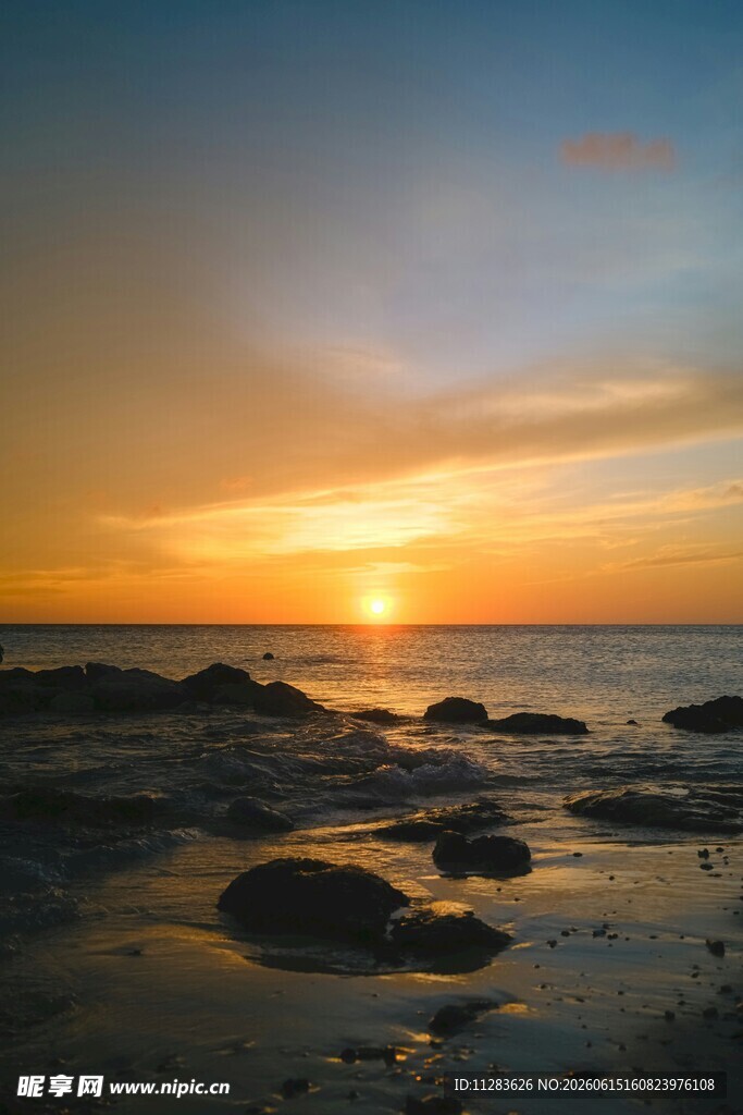 海边日落美景