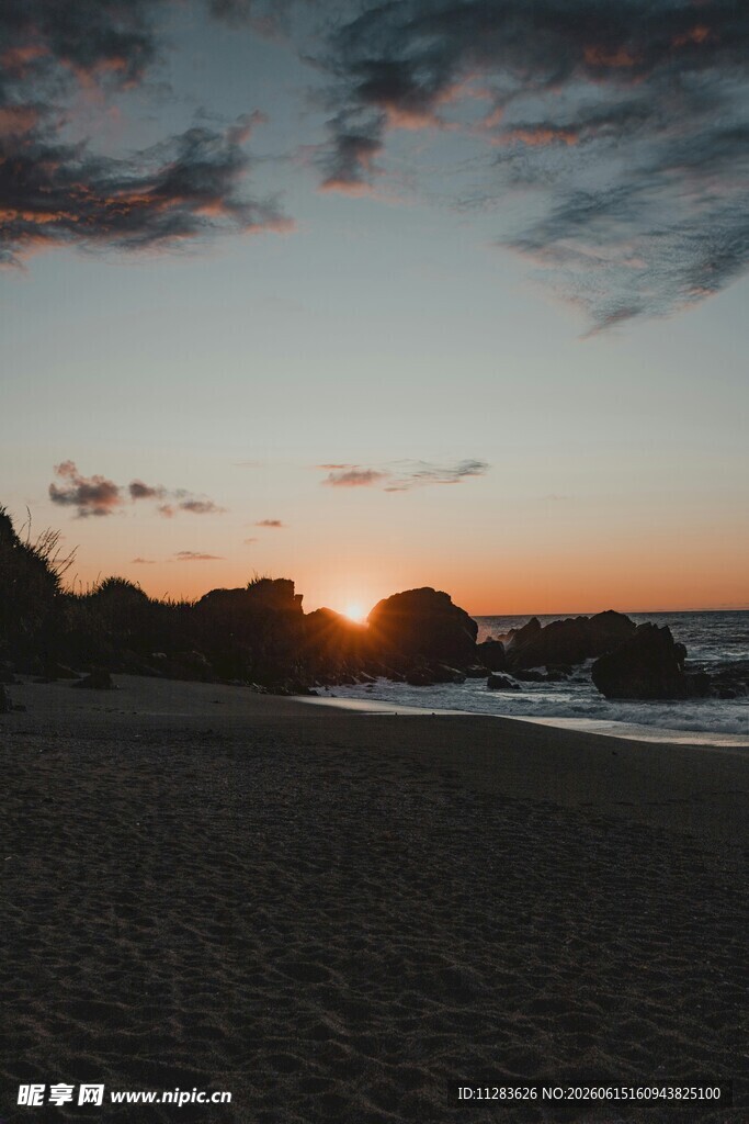 海边日落美景