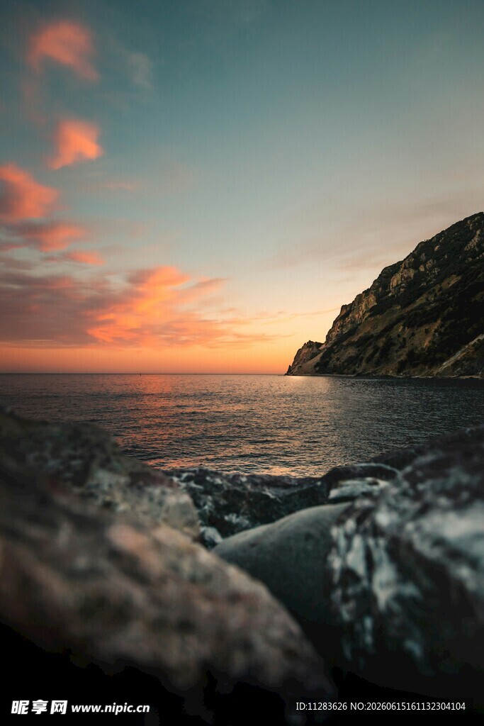 海边日落美景