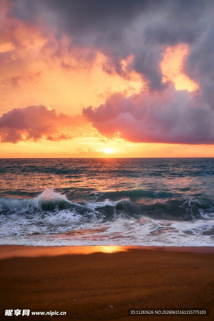 海边日落美景