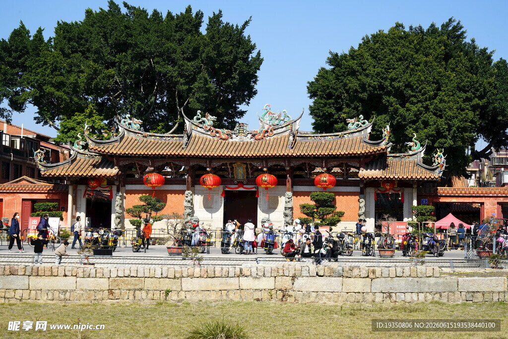 泉州天后宫大门古建筑