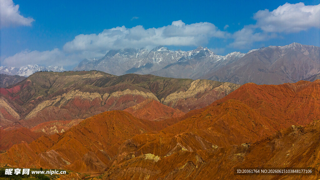壮丽多彩的山地景观