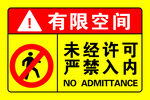 有限空间禁止擅自入内