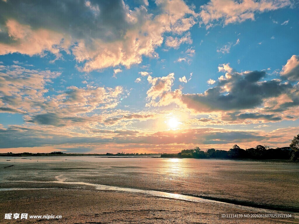 海边日落美景