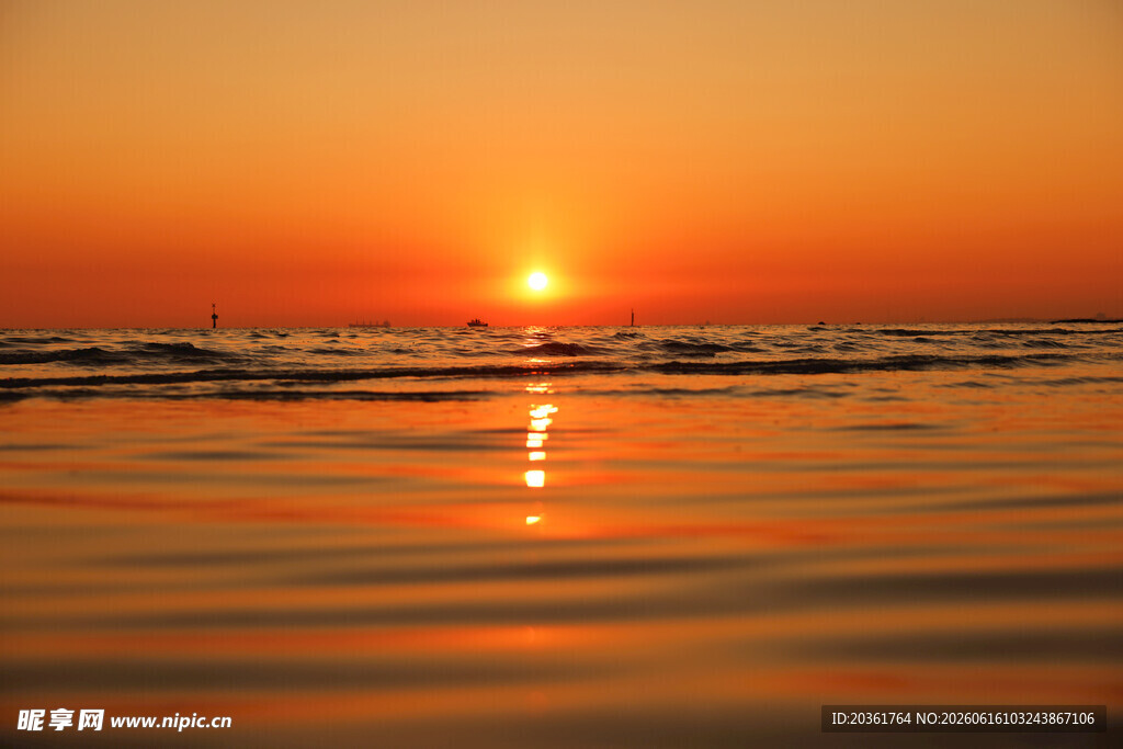 海上日落美景