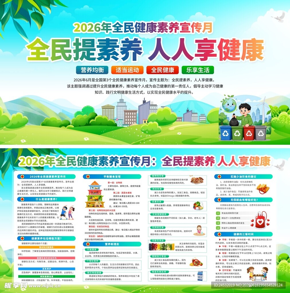 2026年全民健康素养宣传月展