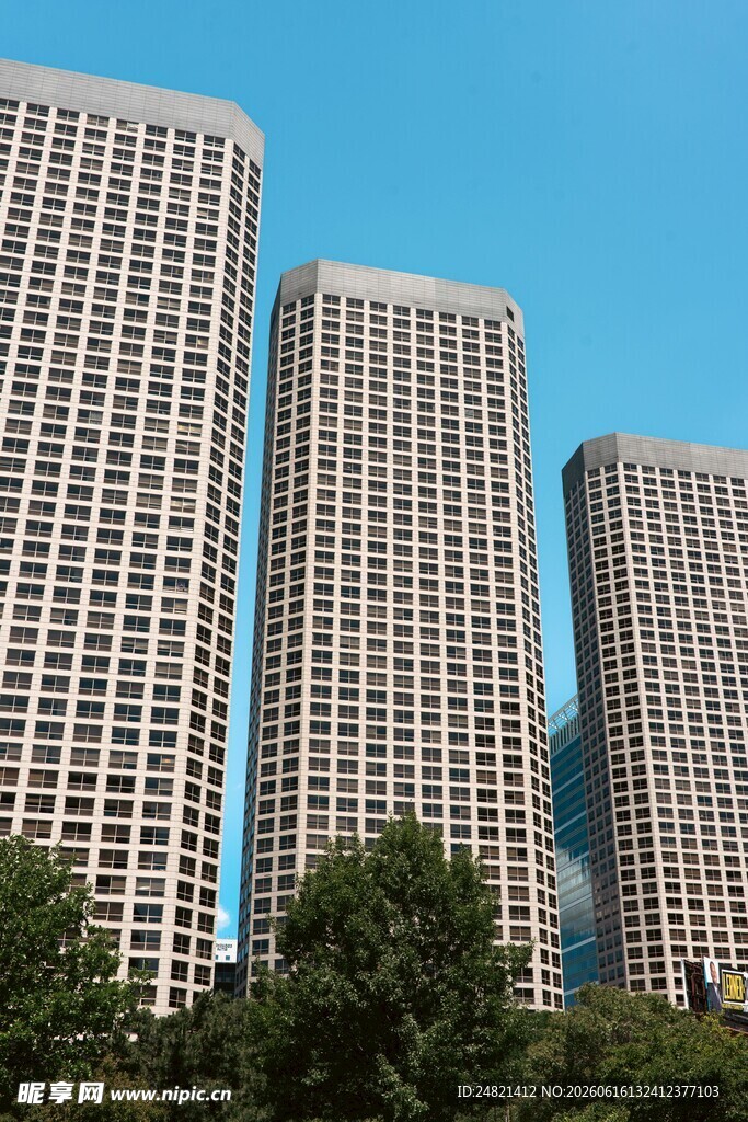 城市高楼景观