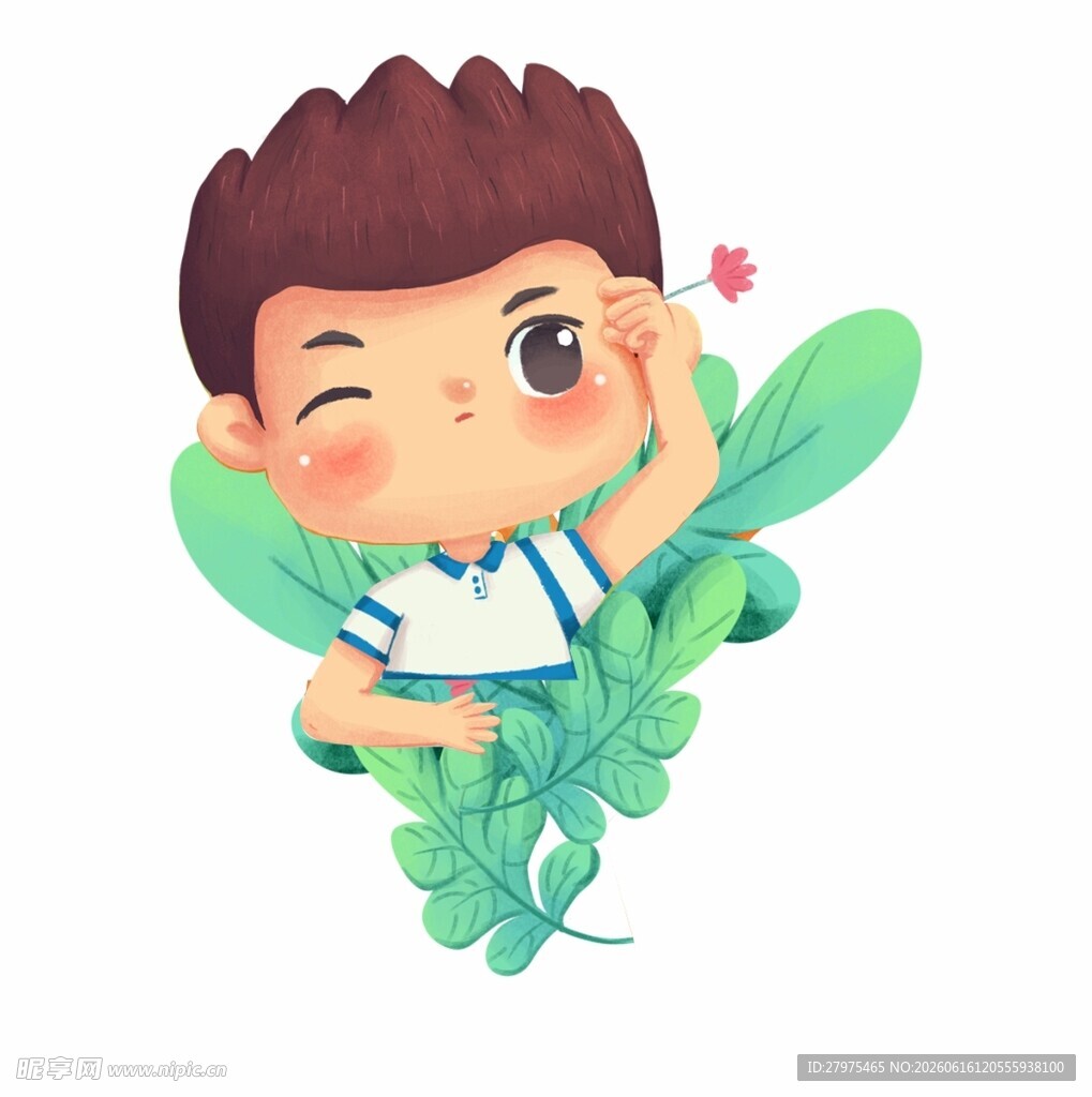 可爱男孩