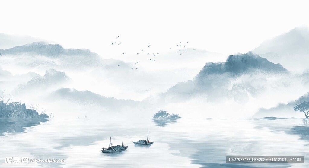 水墨山水