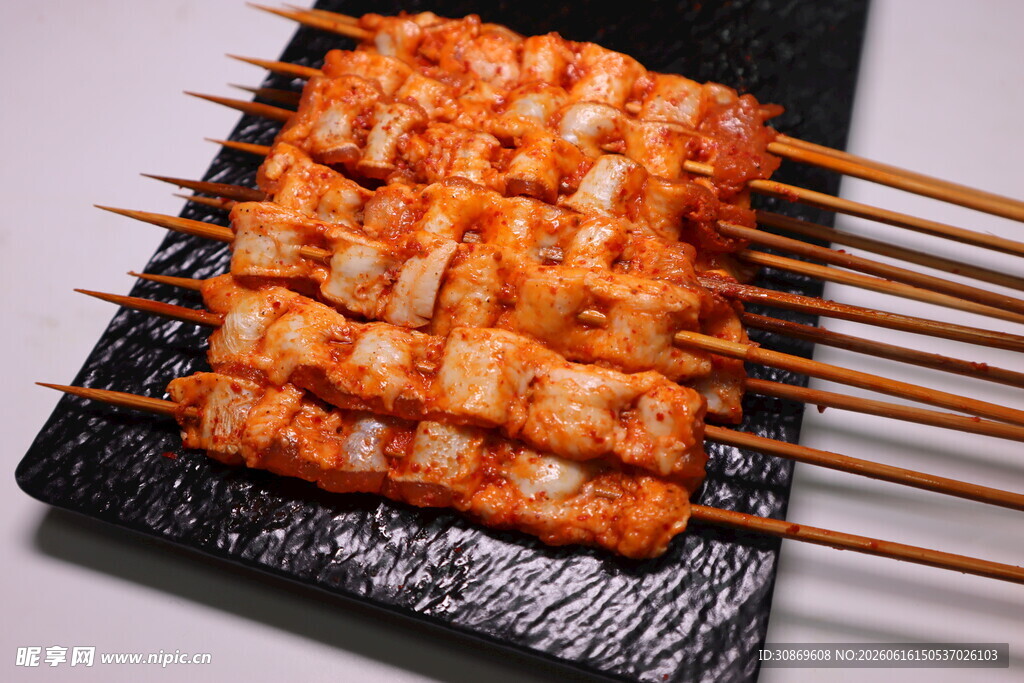 美味鸡肉串