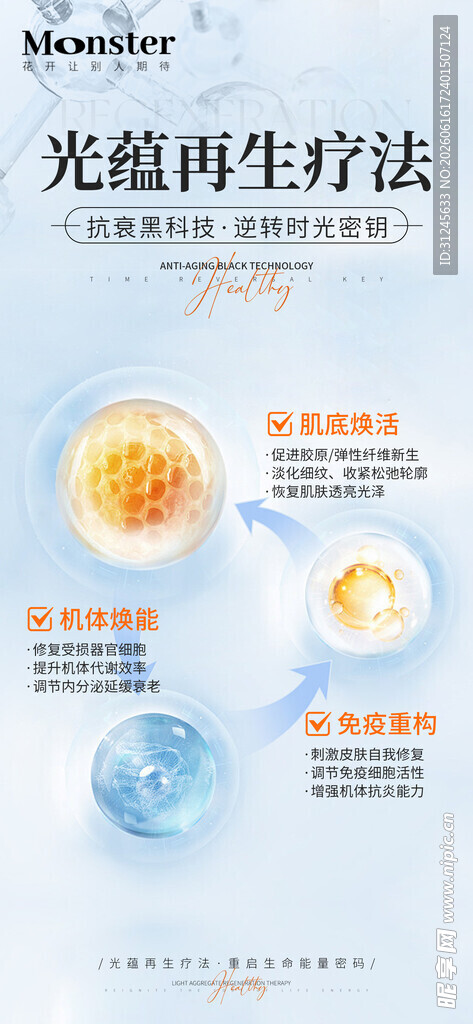 医疗生物海报