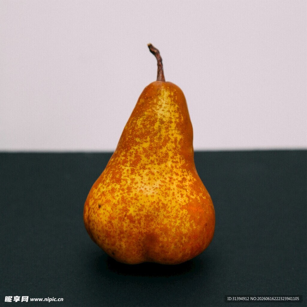 金黄梨子静物特写
