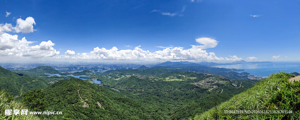 深圳梅沙尖矩阵全景