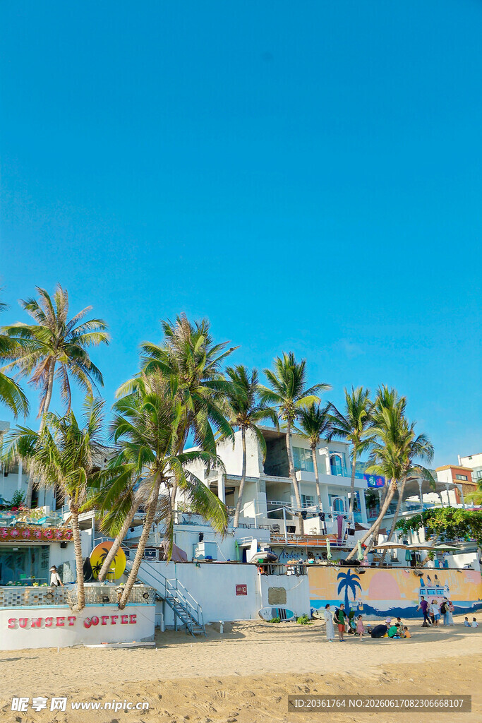热带海滩风光