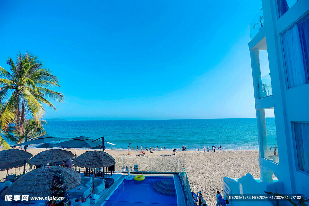 海滨度假酒店景观