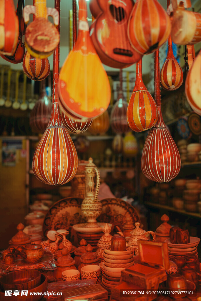 传统陶器店