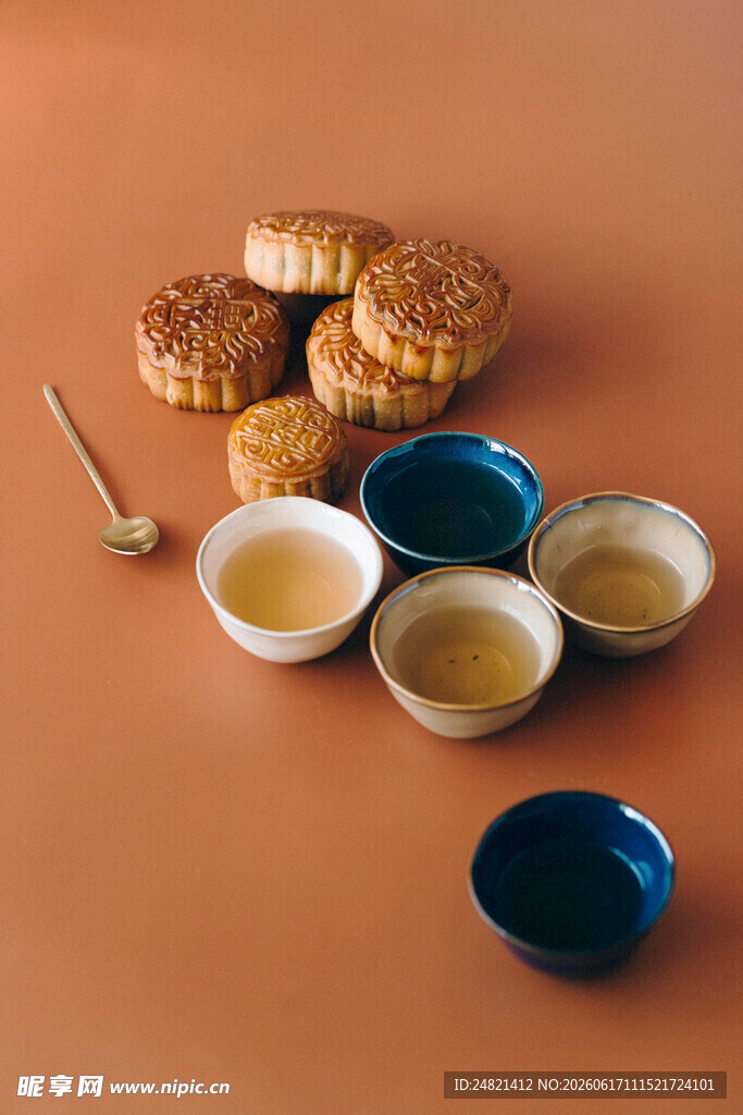 月饼配茶