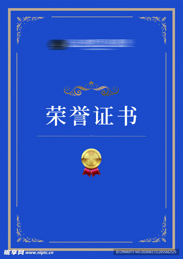 荣誉证书 