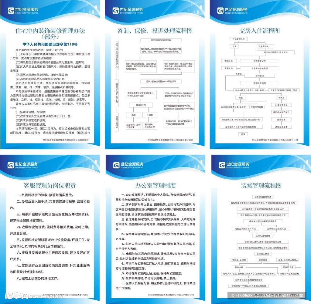 企业制度展板合集