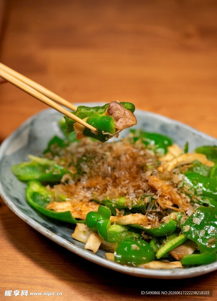 美味凉拌菜 筷子夹起瞬间