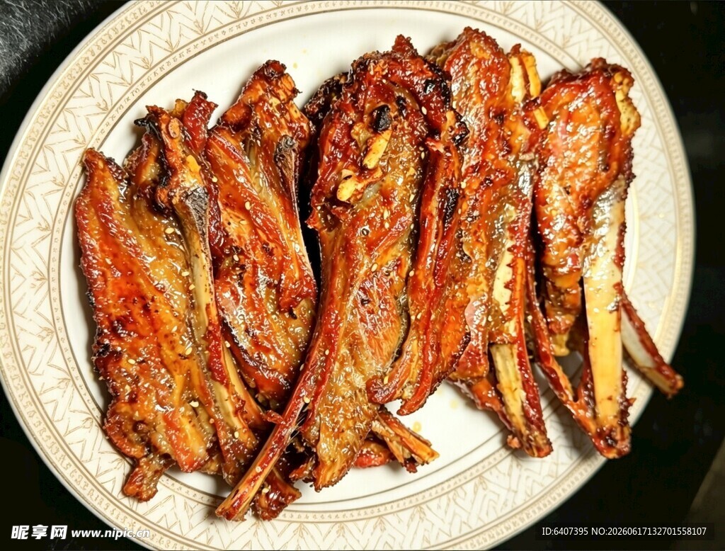 美味烤排骨