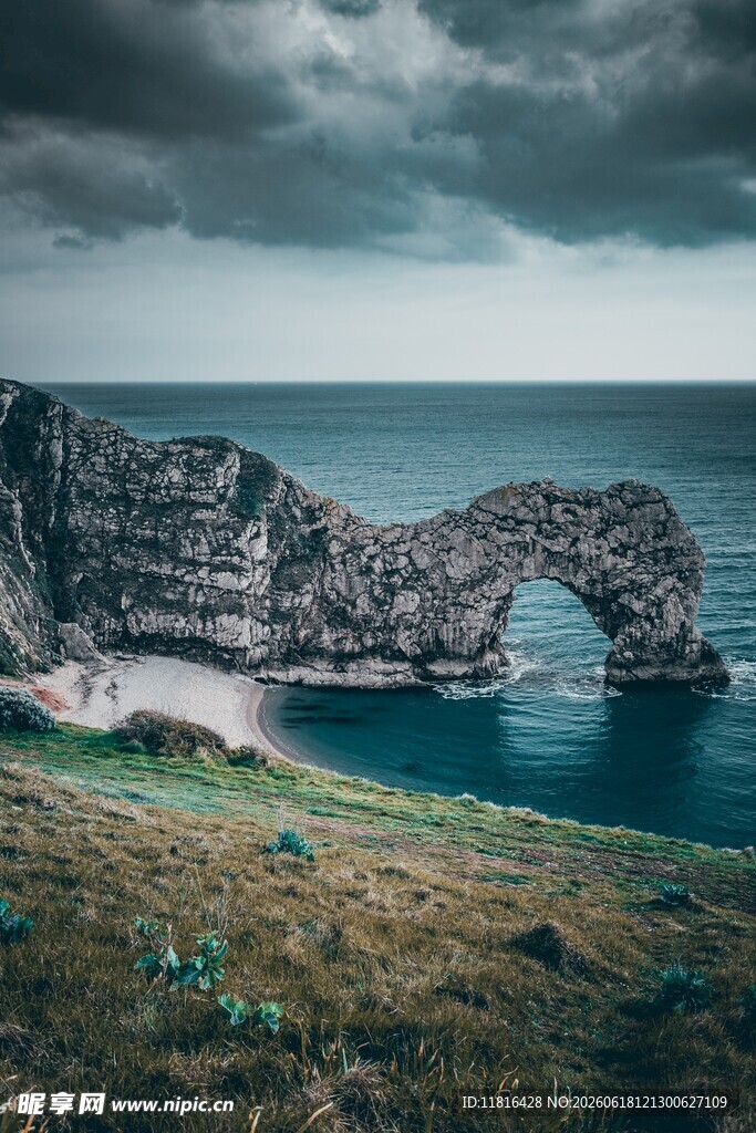 英国杜德尔门海岸壮丽景观