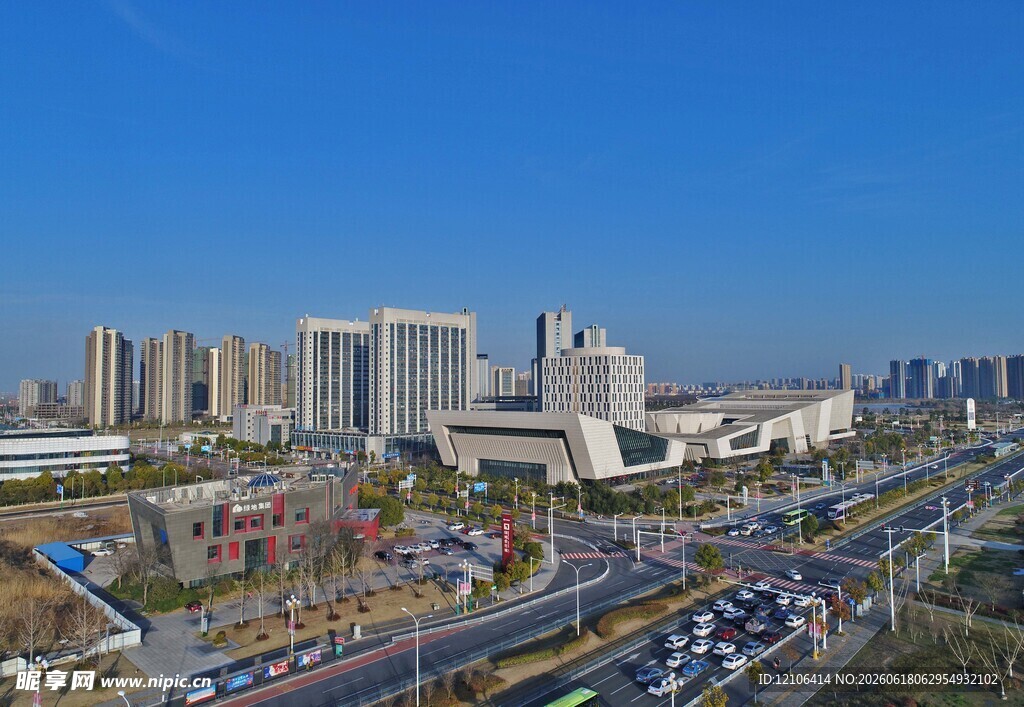 城市交通与建筑景观
