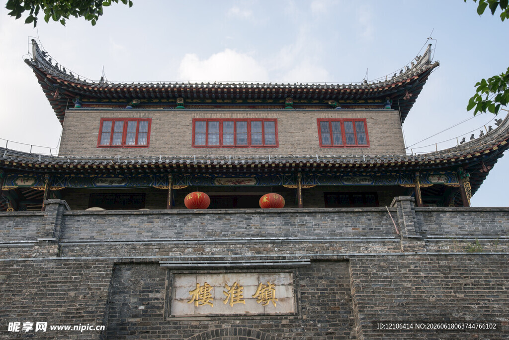 中式古建筑一角