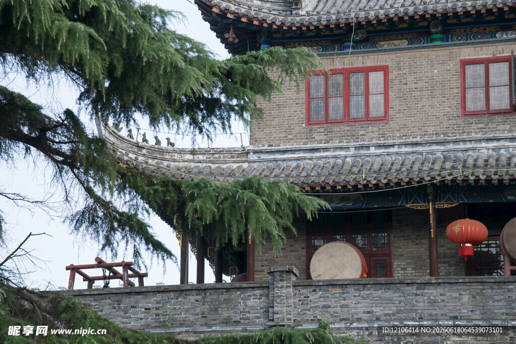 中式古建筑古朴韵味尽显