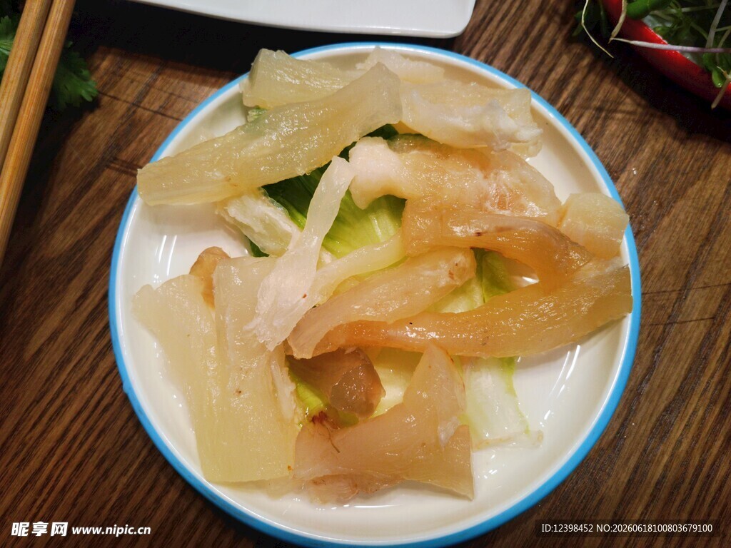 火锅菜品牛蹄筋