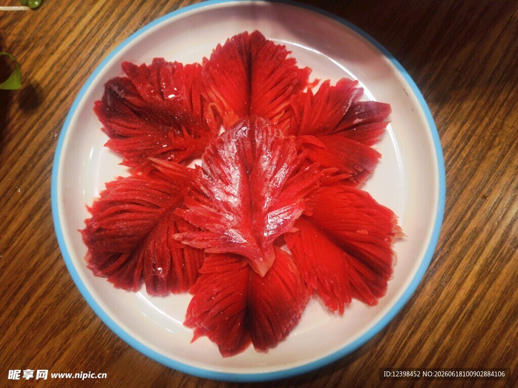 火锅菜品腰花