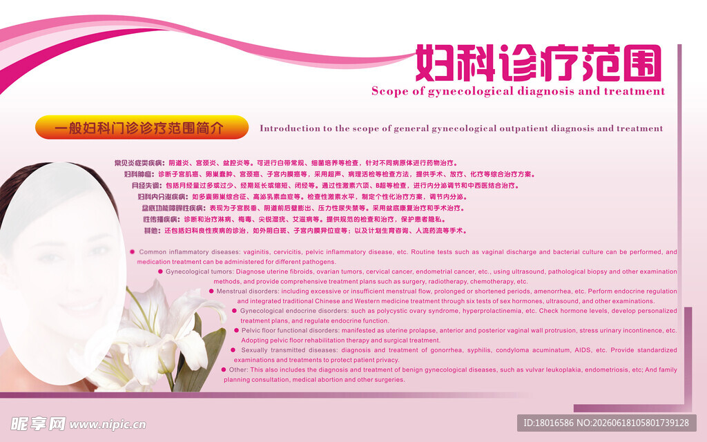 妇科诊疗范围