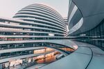 现代建筑独特外观景观