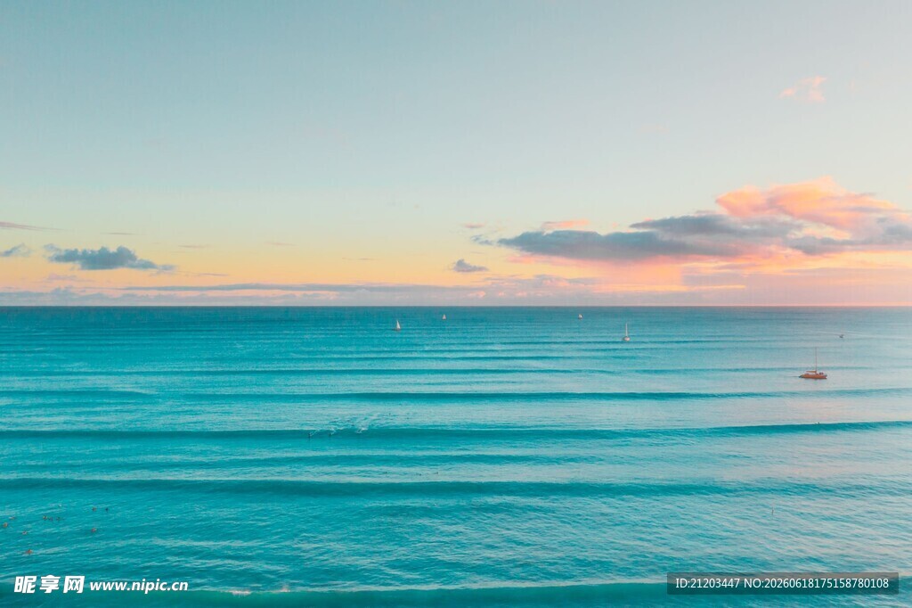 海边日落美景