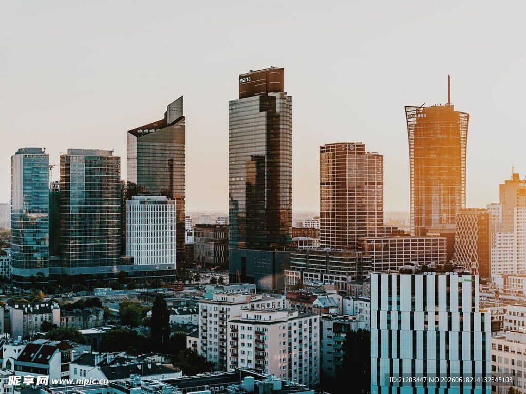 都市高楼景观
