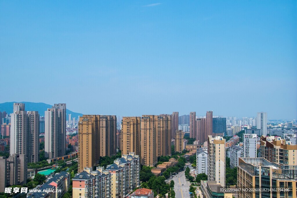 城市高楼景观