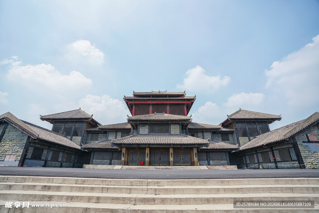 中式古建筑飞檐翘角之美