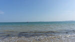 海边美景 海浪轻拍沙滩