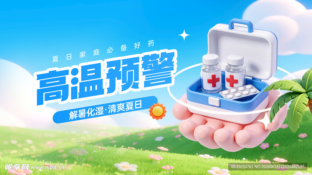高温预警下的户外急救箱