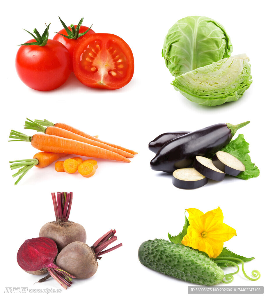 多样新鲜蔬菜大集合