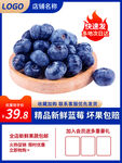 新鲜精品蓝莓美味包邮