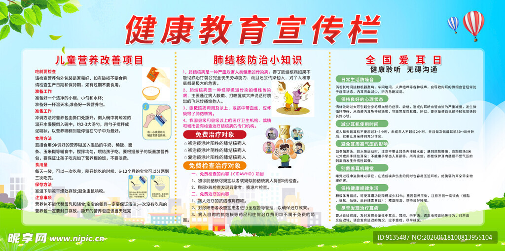 健康教育宣传栏