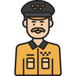 警察形象图标