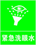 紧急洗眼水标识
