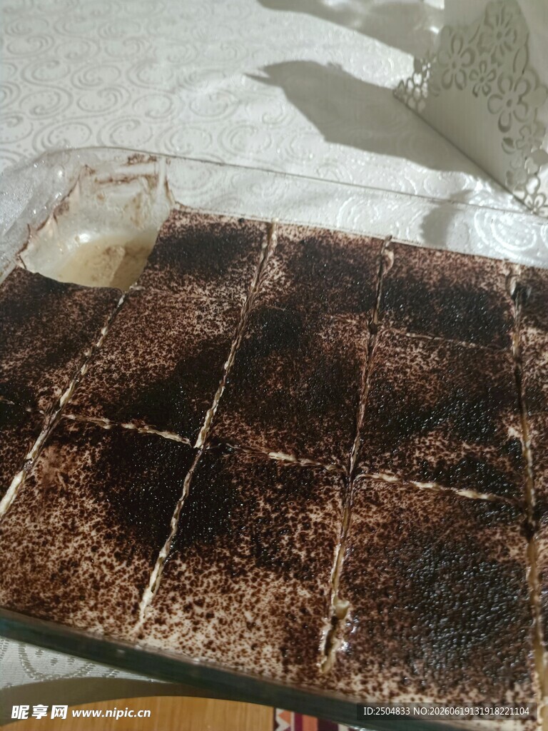 巧克力方块蛋糕